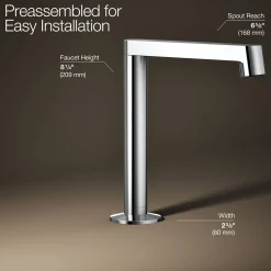 Bathroom sink faucet spout with Row design, 1.2 gpm^Kohler Sale