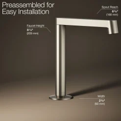 Bathroom sink faucet spout with Row design, 1.2 gpm^Kohler Sale
