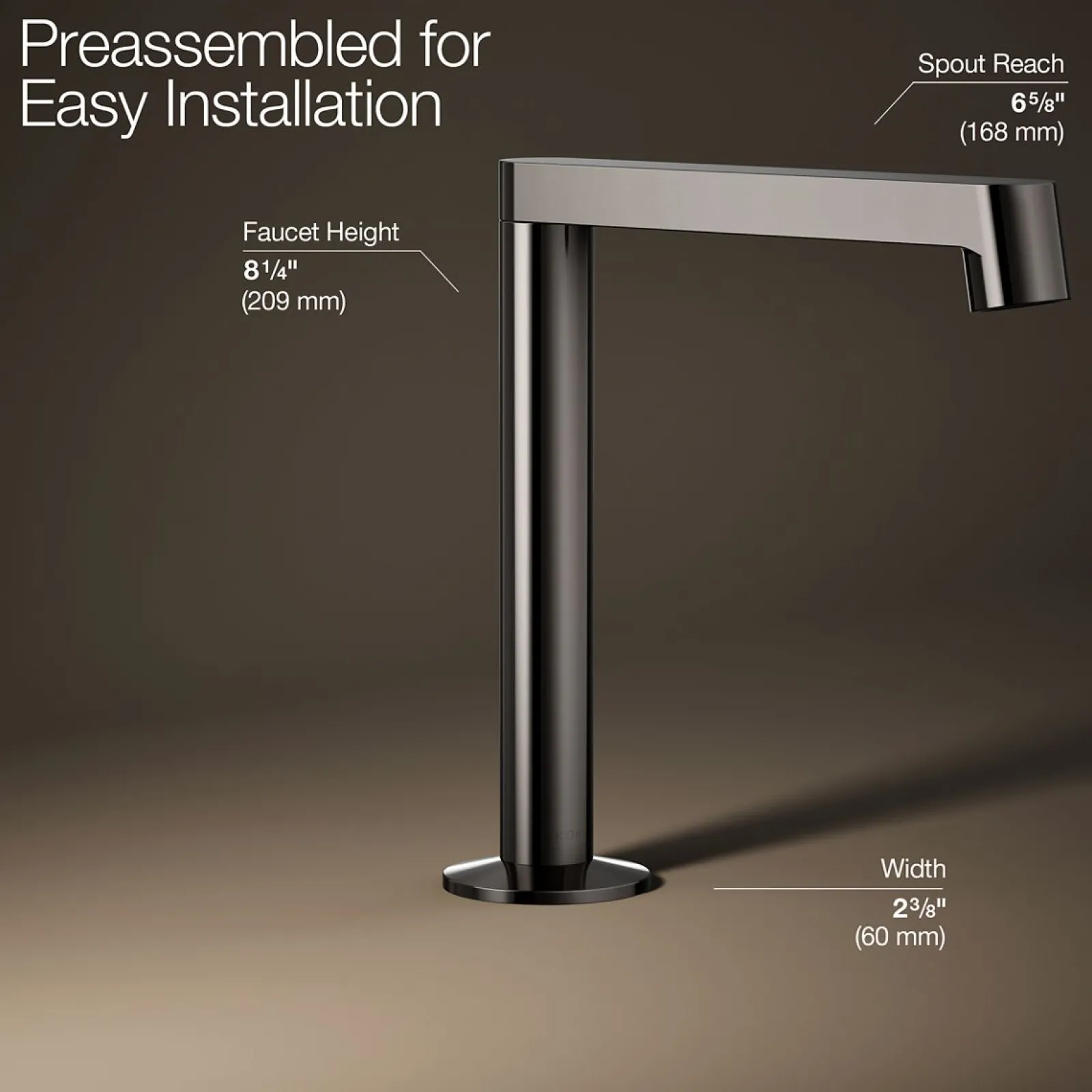 Bathroom sink faucet spout with Row design, 1.2 gpm^Kohler Sale