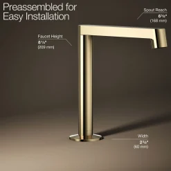 Bathroom sink faucet spout with Row design, 1.2 gpm^Kohler Sale