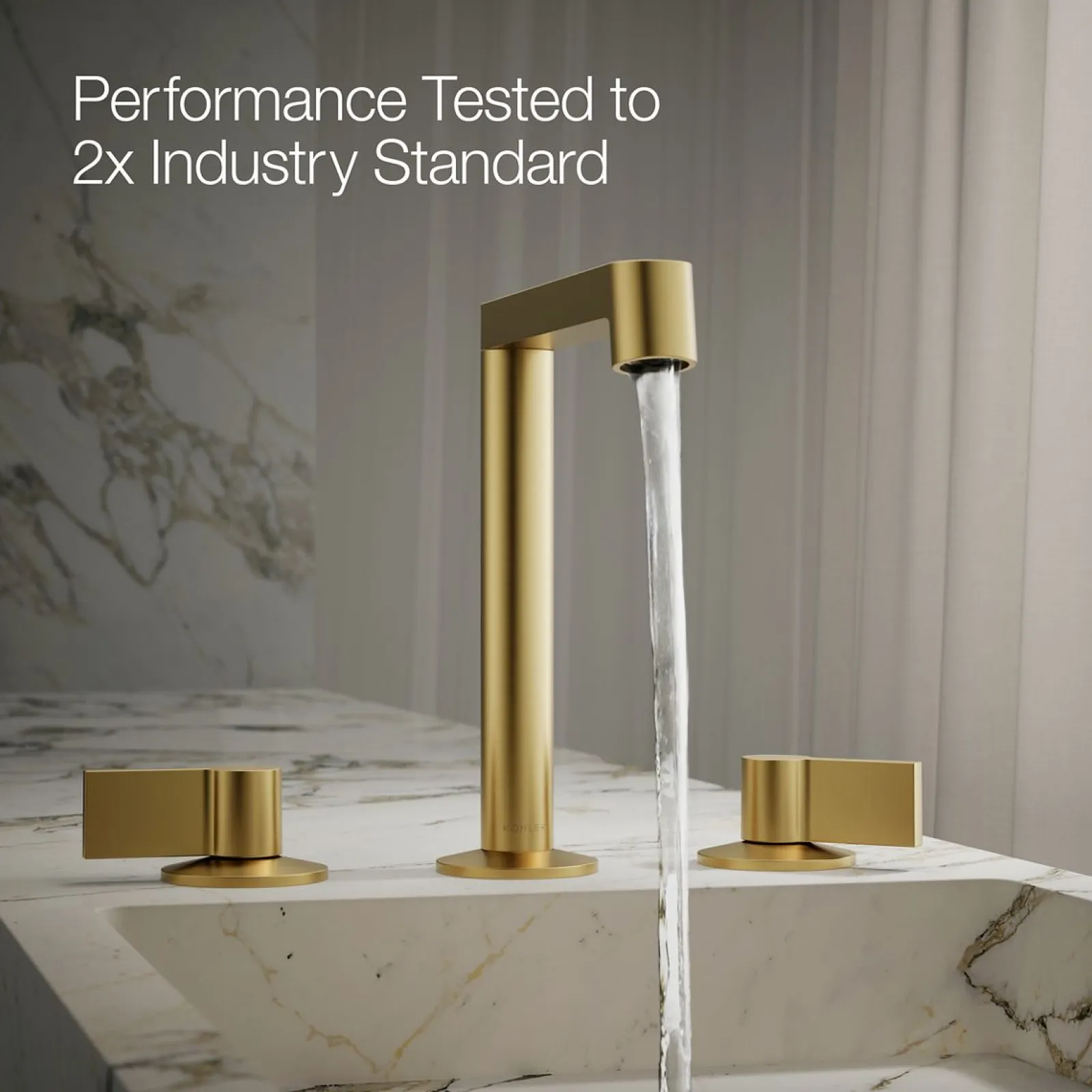 Bathroom sink faucet spout with Row design, 1.2 gpm^Kohler Sale