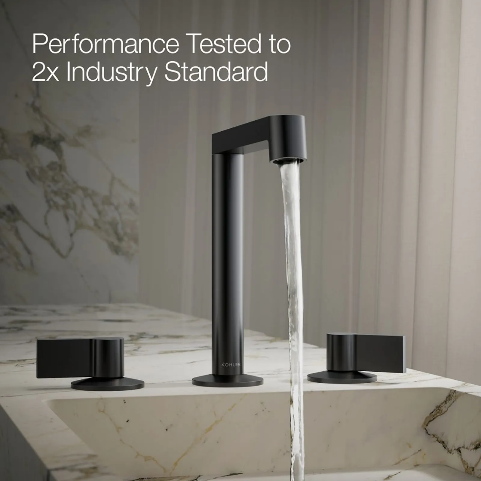 Bathroom sink faucet spout with Row design, 1.2 gpm^Kohler Sale