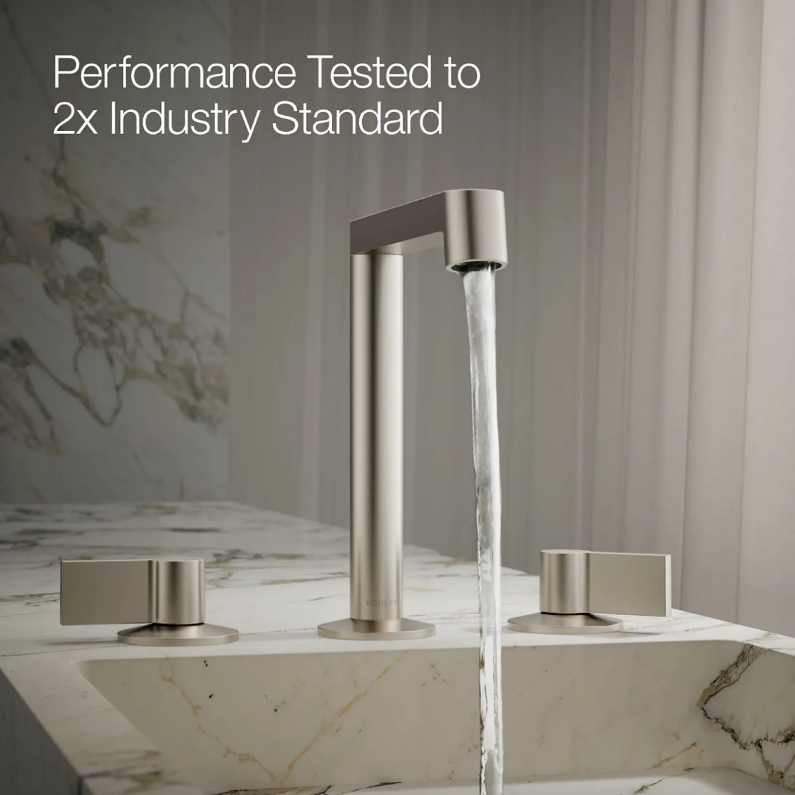 Bathroom sink faucet spout with Row design, 1.2 gpm^Kohler Sale