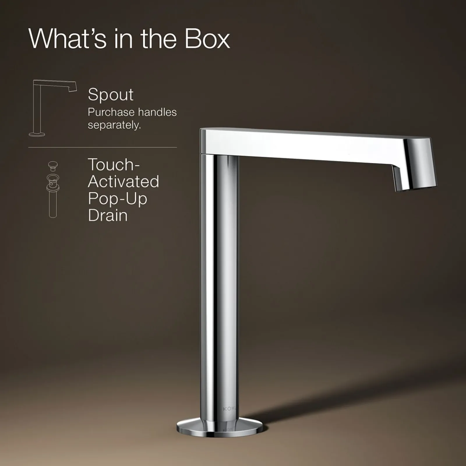 Bathroom sink faucet spout with Row design, 1.2 gpm^Kohler Sale
