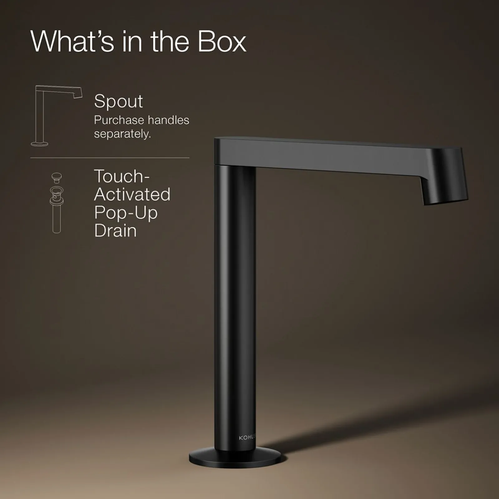 Bathroom sink faucet spout with Row design, 1.2 gpm^Kohler Sale