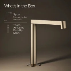 Bathroom sink faucet spout with Row design, 1.2 gpm^Kohler Sale