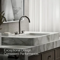 Bathroom sink faucet spout with Tube design, 1.2 gpm^Kohler Discount