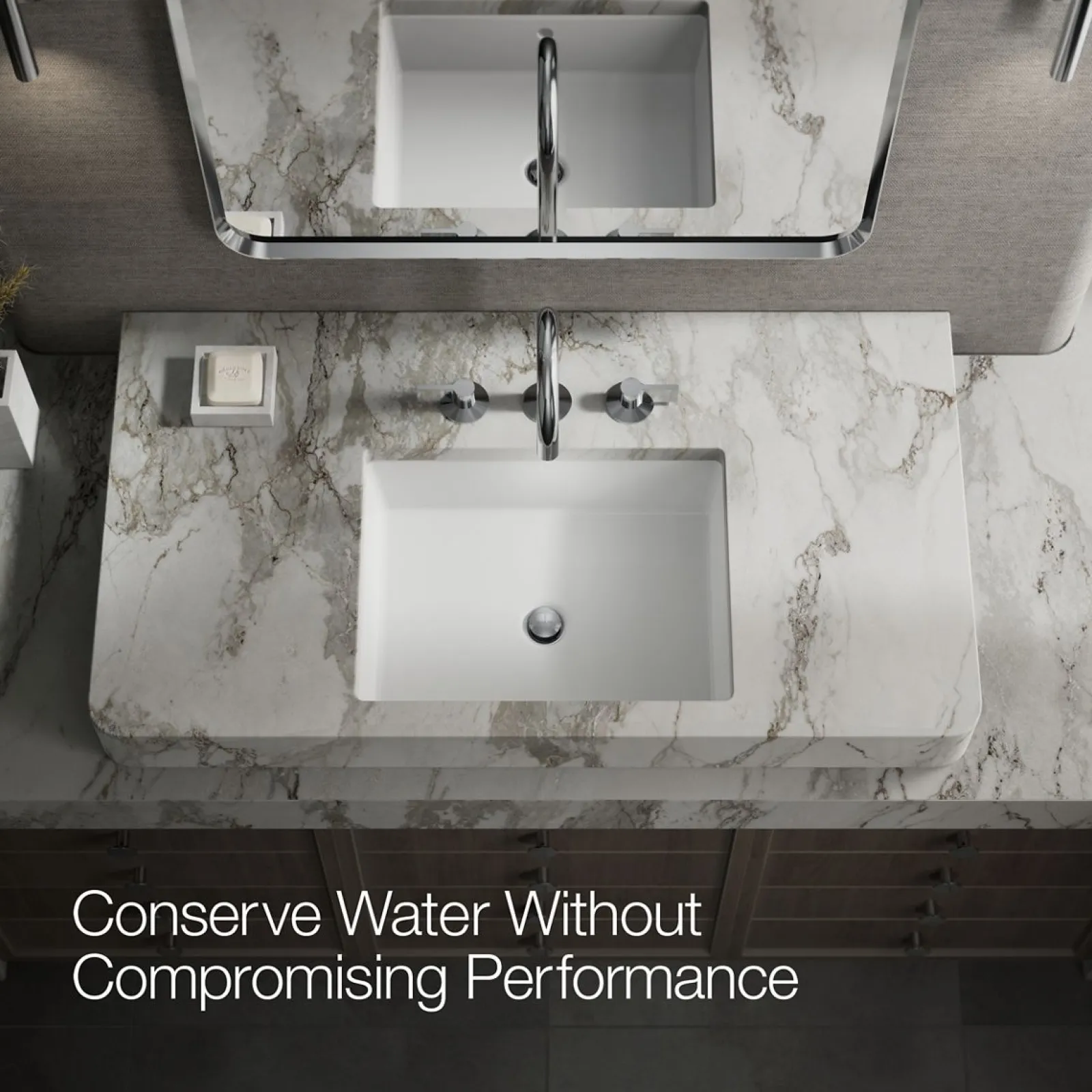 Bathroom sink faucet spout with Tube design, 1.2 gpm^Kohler Discount