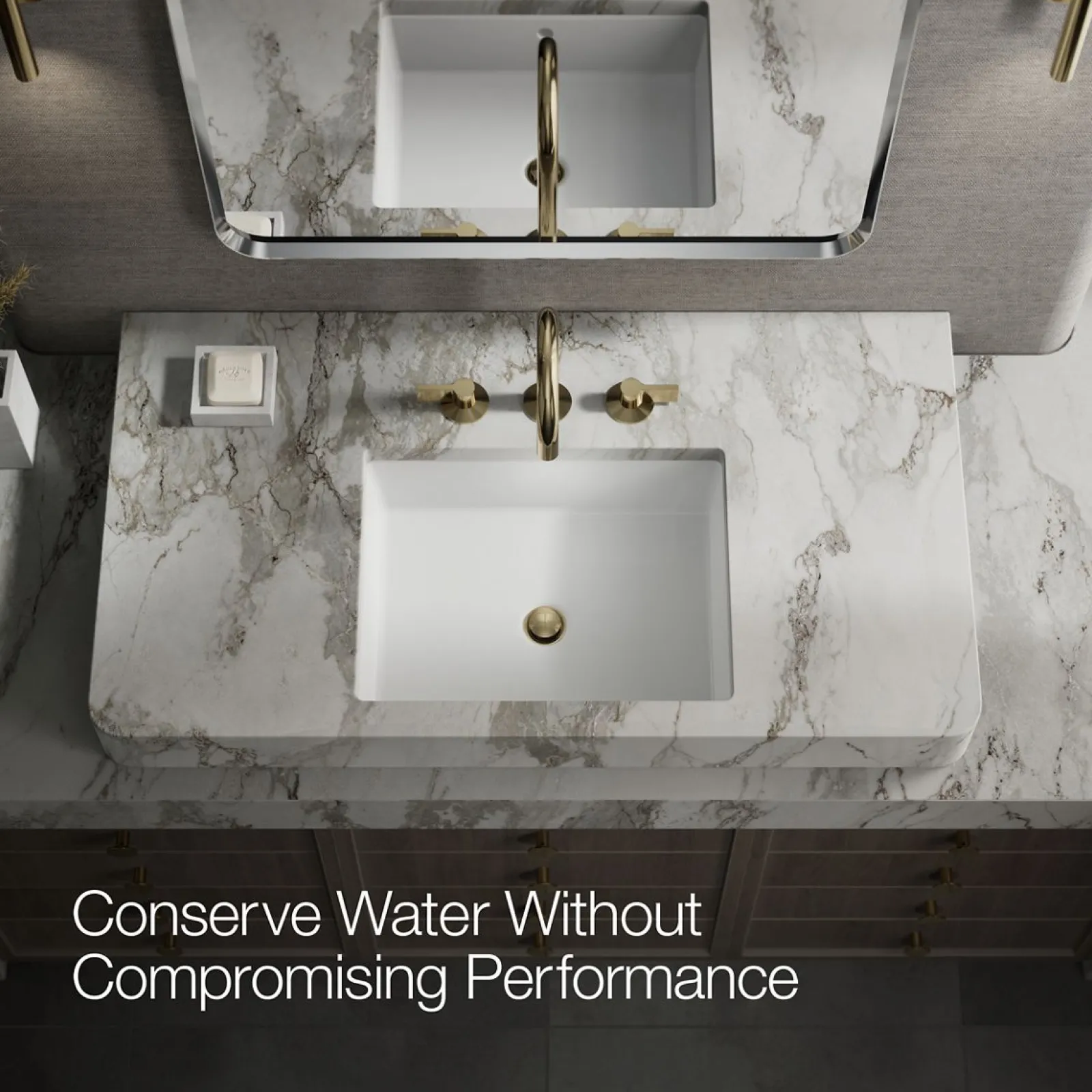 Bathroom sink faucet spout with Tube design, 1.2 gpm^Kohler Discount