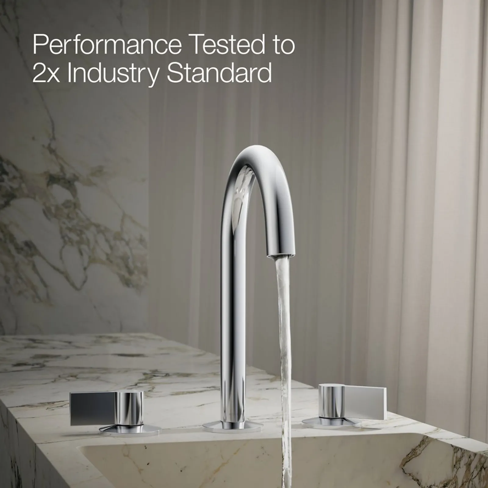 Bathroom sink faucet spout with Tube design, 1.2 gpm^Kohler Discount