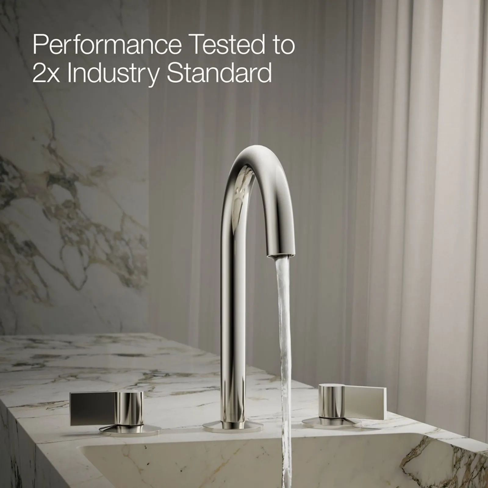 Bathroom sink faucet spout with Tube design, 1.2 gpm^Kohler Discount