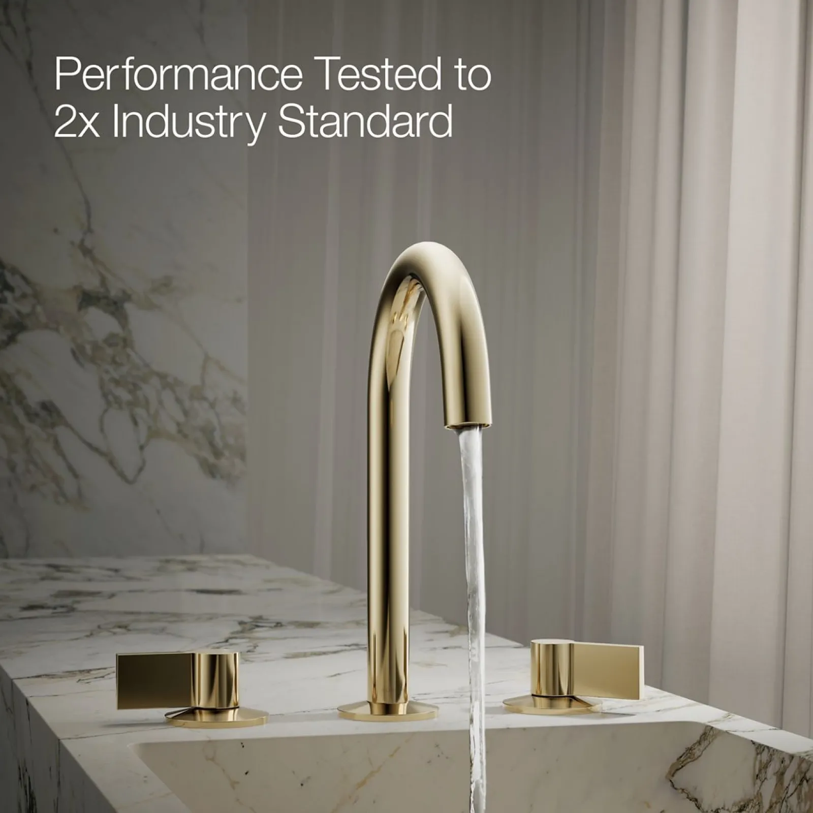 Bathroom sink faucet spout with Tube design, 1.2 gpm^Kohler Discount