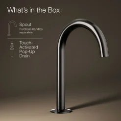 Bathroom sink faucet spout with Tube design, 1.2 gpm^Kohler Discount