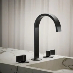 Bathroom sink faucet spout with Ribbon design, 1.2 gpm^Kohler