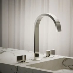 Bathroom sink faucet spout with Ribbon design, 1.2 gpm^Kohler