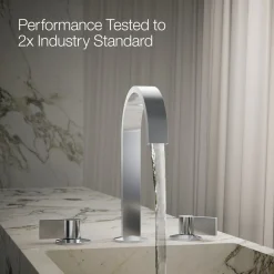 Bathroom sink faucet spout with Ribbon design, 1.2 gpm^Kohler
