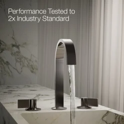 Bathroom sink faucet spout with Ribbon design, 1.2 gpm^Kohler