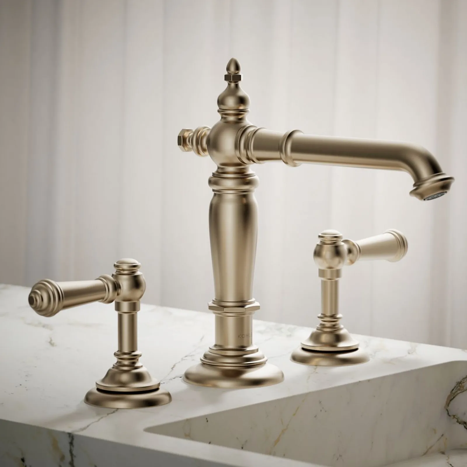 Bathroom sink faucet spout with Column design, 1.2 gpm^Kohler New