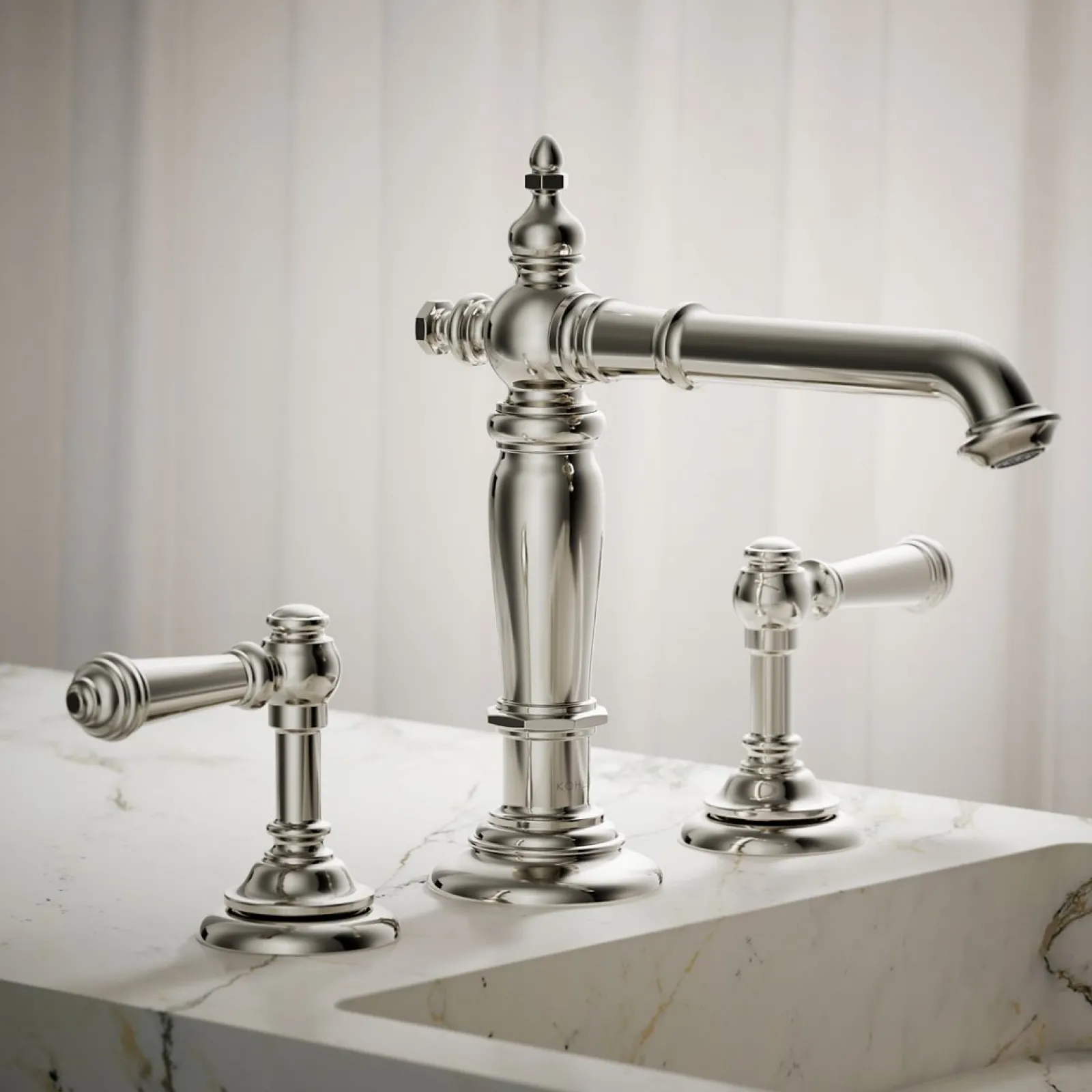 Bathroom sink faucet spout with Column design, 1.2 gpm^Kohler New