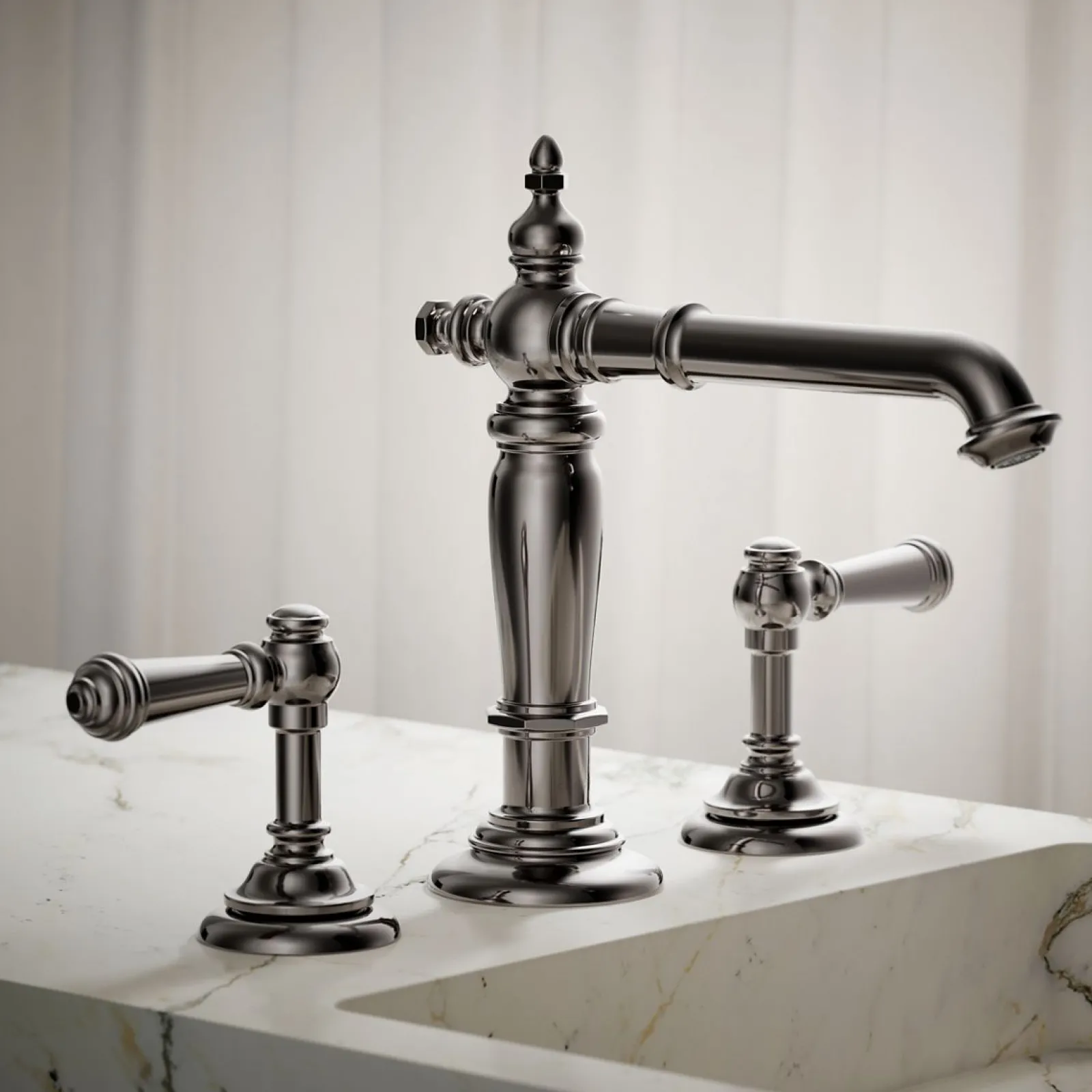 Bathroom sink faucet spout with Column design, 1.2 gpm^Kohler New