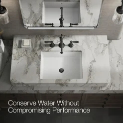 Bathroom sink faucet spout with Column design, 1.2 gpm^Kohler New