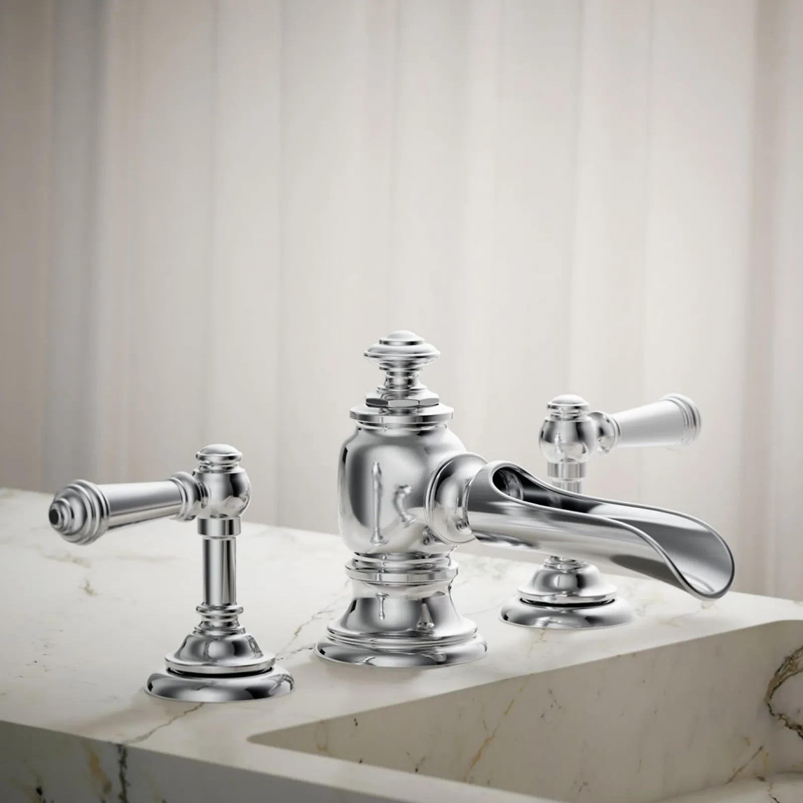 Bathroom sink faucet spout with Flume design, 1.2 gpm^Kohler Best