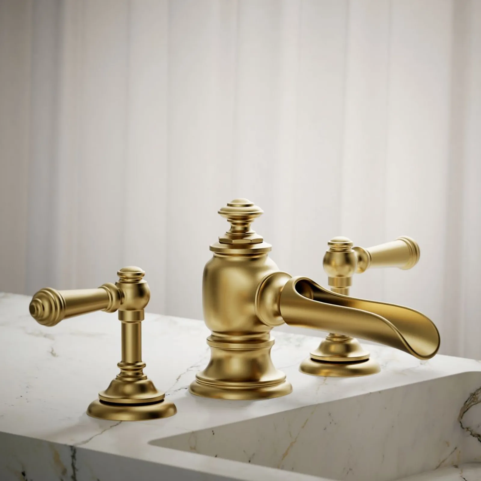 Bathroom sink faucet spout with Flume design, 1.2 gpm^Kohler Best