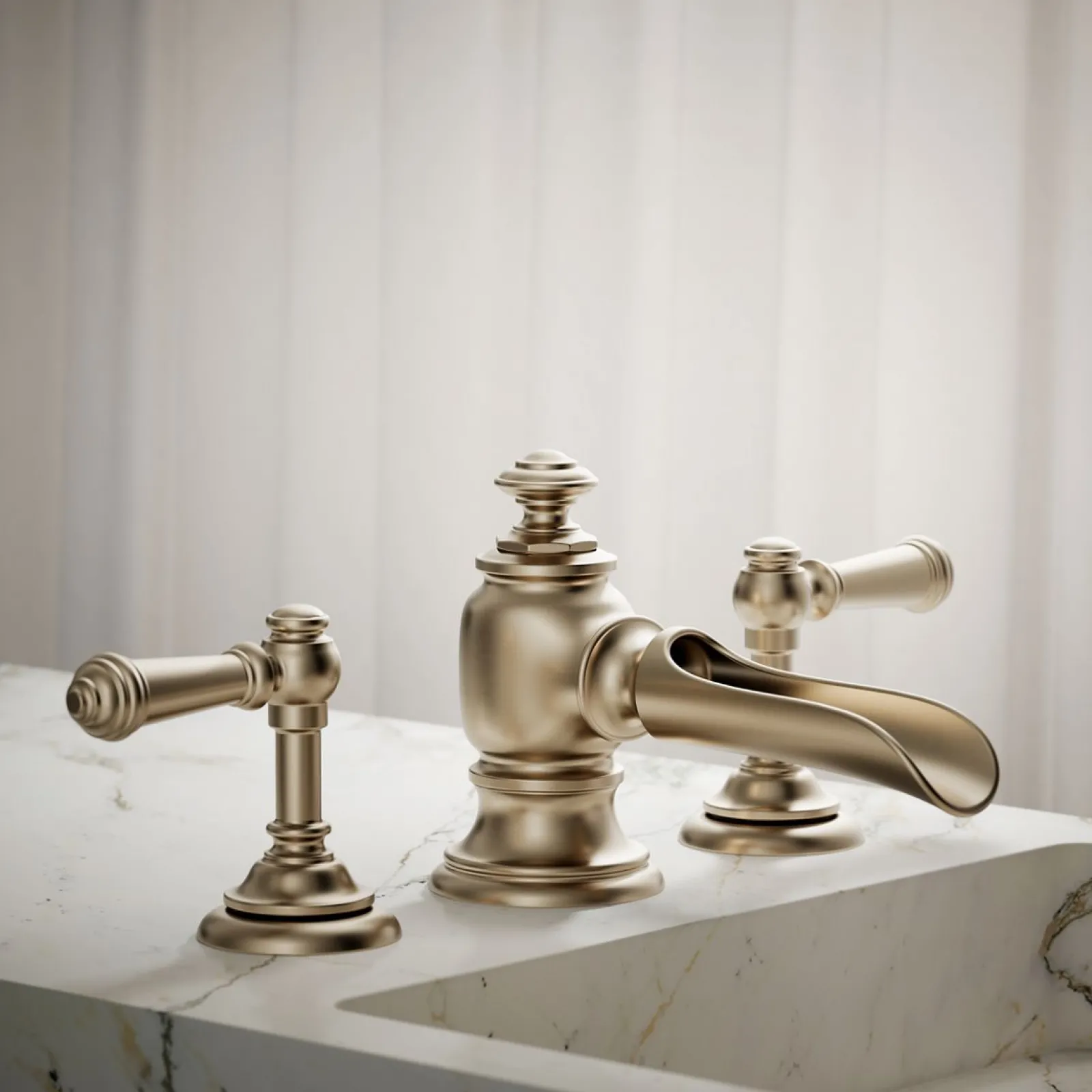 Bathroom sink faucet spout with Flume design, 1.2 gpm^Kohler Best