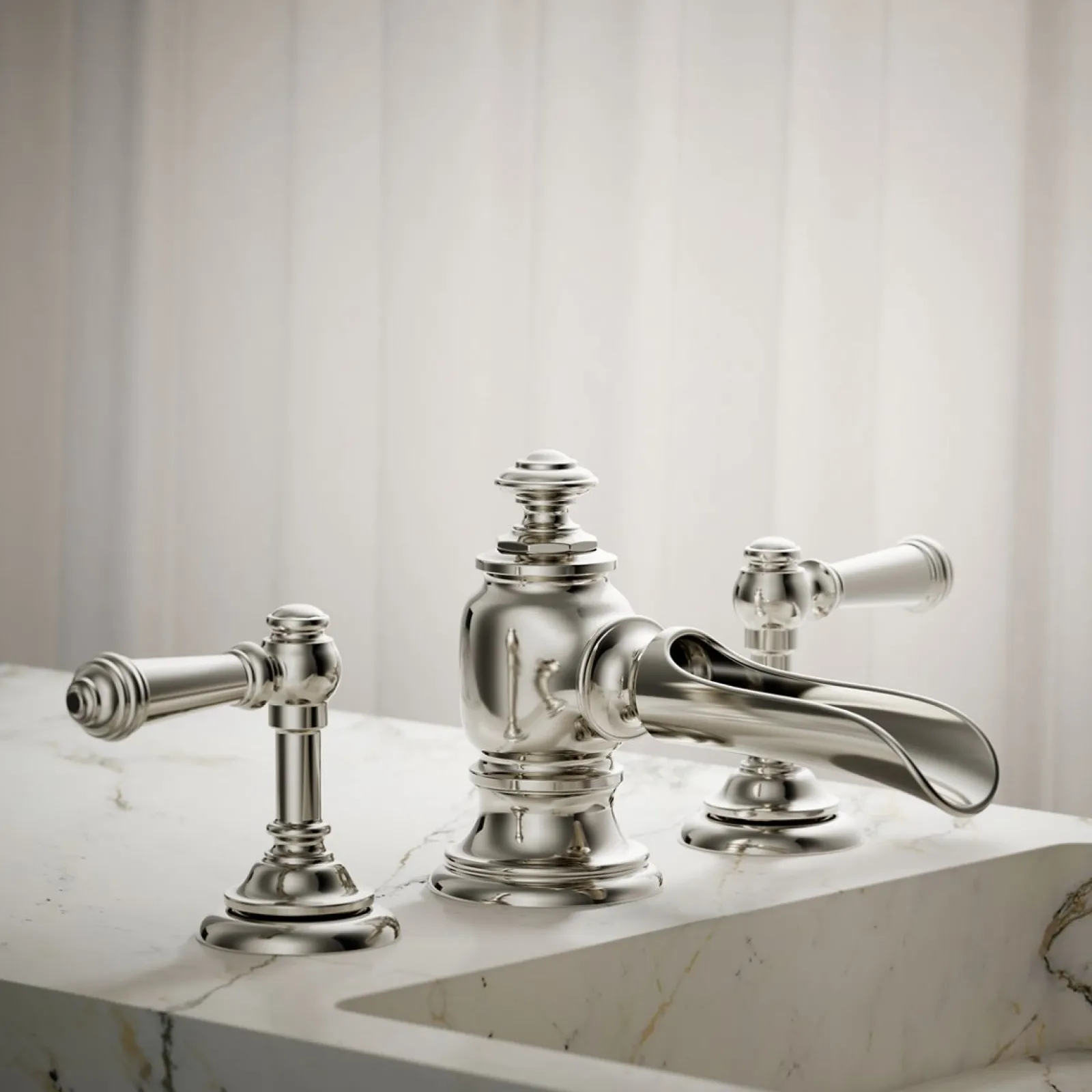 Bathroom sink faucet spout with Flume design, 1.2 gpm^Kohler Best