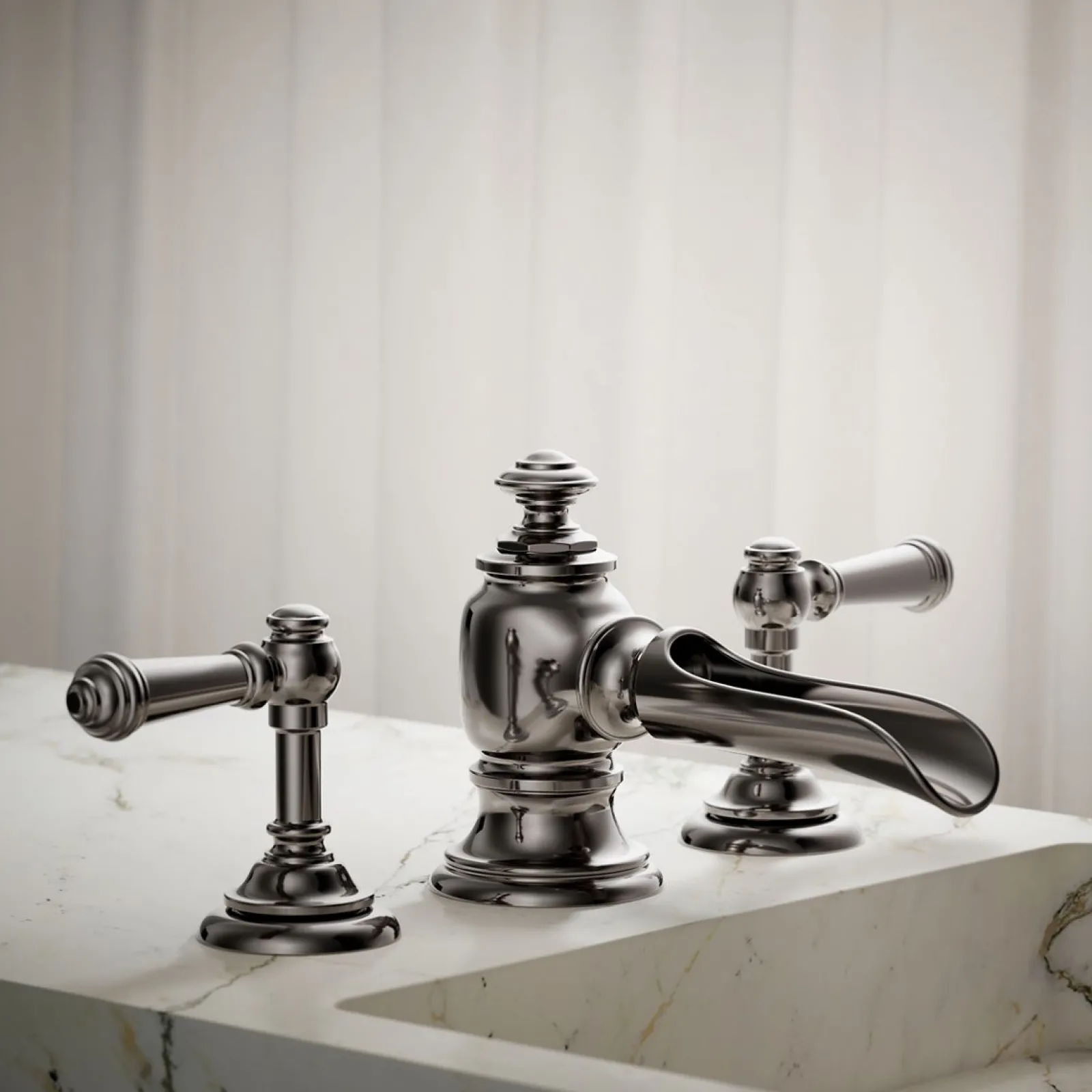 Bathroom sink faucet spout with Flume design, 1.2 gpm^Kohler Best