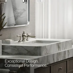 Bathroom sink faucet spout with Flume design, 1.2 gpm^Kohler Best