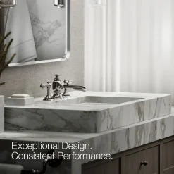 Bathroom sink faucet spout with Flume design, 1.2 gpm^Kohler Best