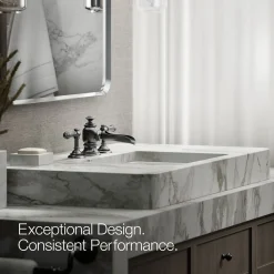 Bathroom sink faucet spout with Flume design, 1.2 gpm^Kohler Best