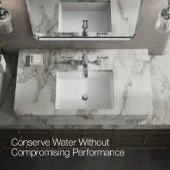 Bathroom sink faucet spout with Flume design, 1.2 gpm^Kohler Best