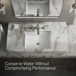 Bathroom sink faucet spout with Flume design, 1.2 gpm^Kohler Best