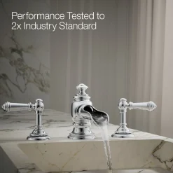 Bathroom sink faucet spout with Flume design, 1.2 gpm^Kohler Best