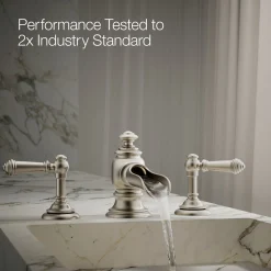 Bathroom sink faucet spout with Flume design, 1.2 gpm^Kohler Best