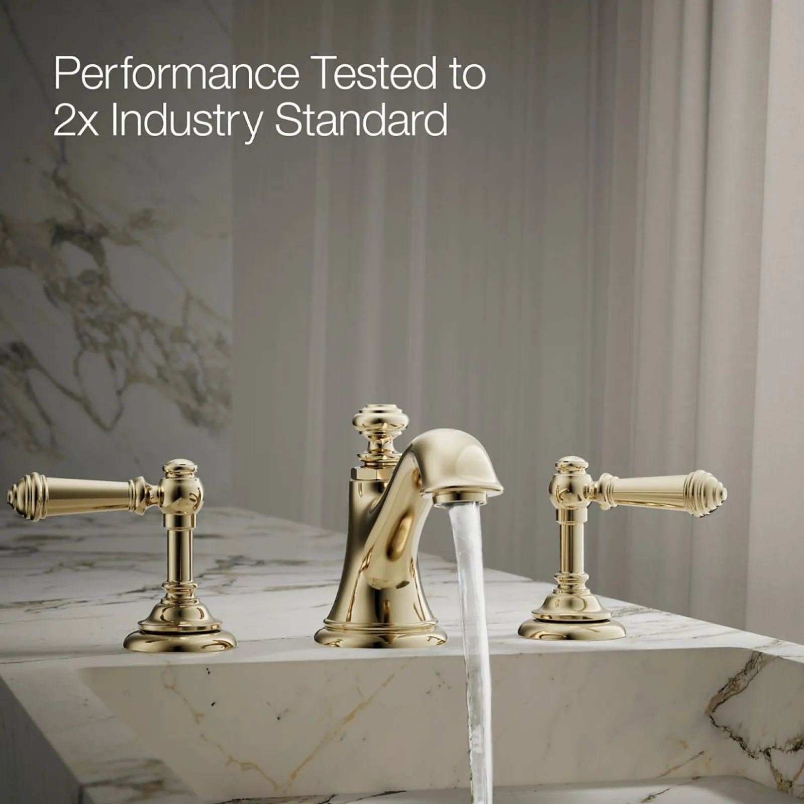 Bathroom sink faucet spout with Bell design, 1.2 gpm^Kohler New