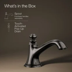 Bathroom sink faucet spout with Bell design, 1.2 gpm^Kohler New