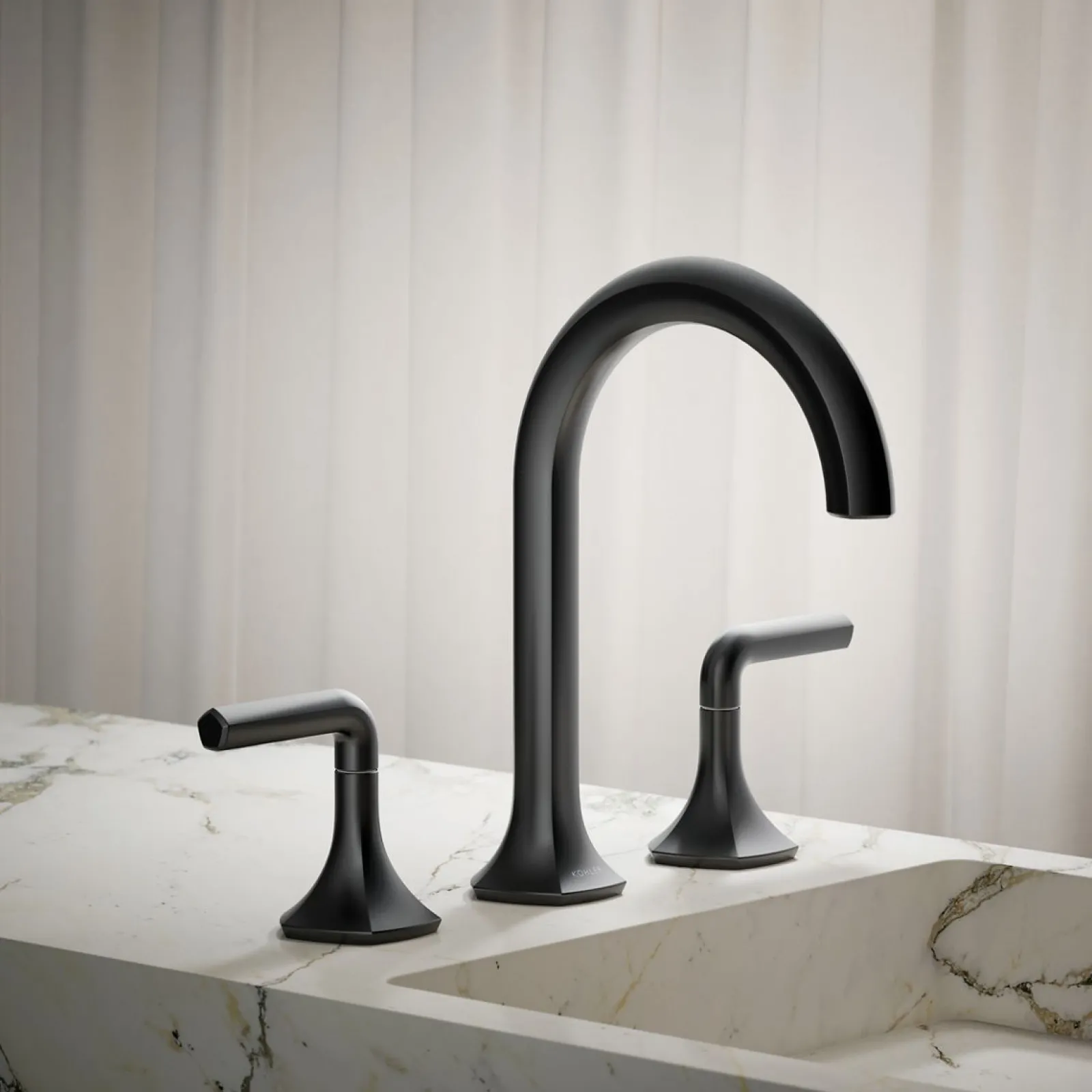 Bathroom sink faucet spout with Cane design, 1.2 gpm^Kohler Clearance