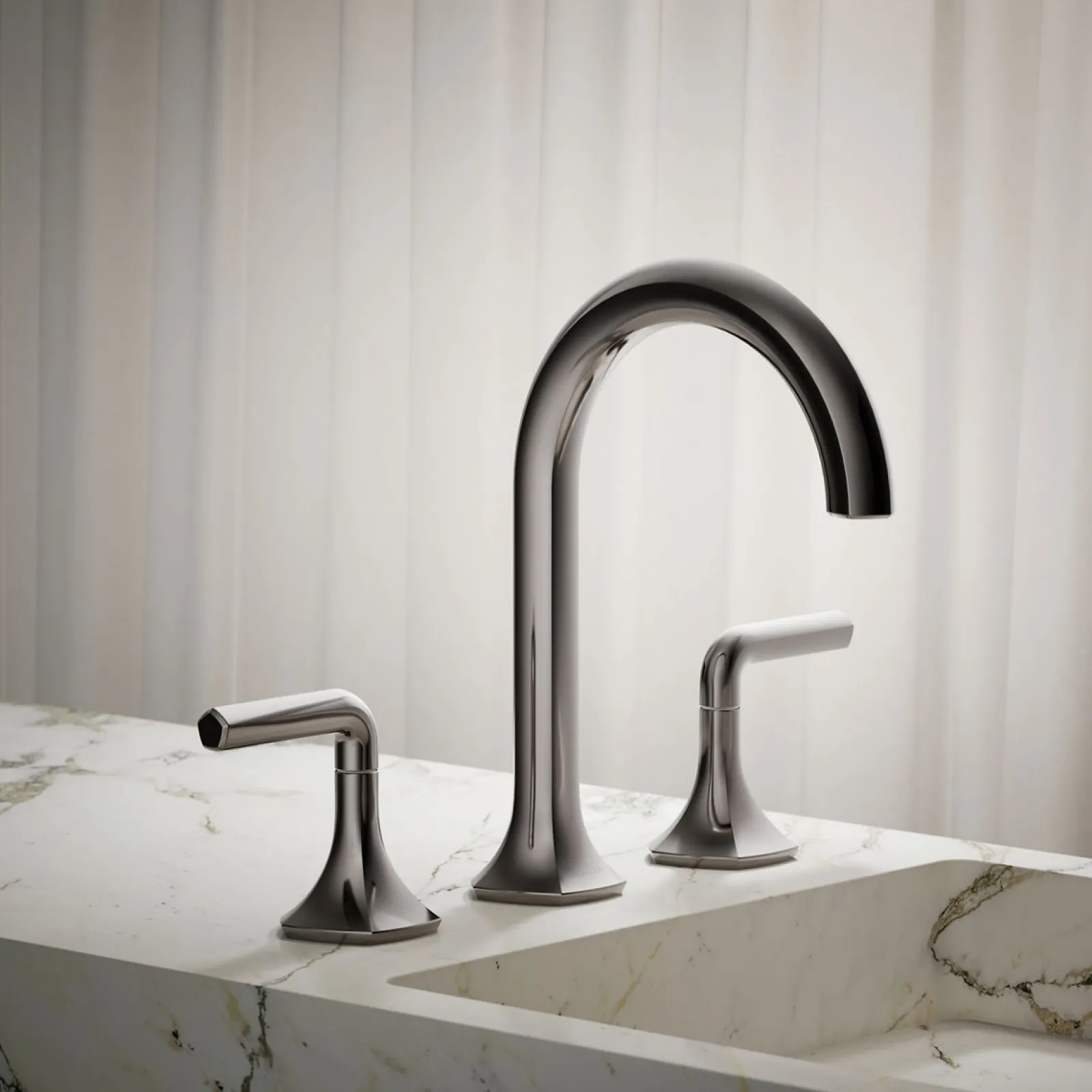 Bathroom sink faucet spout with Cane design, 1.2 gpm^Kohler Clearance