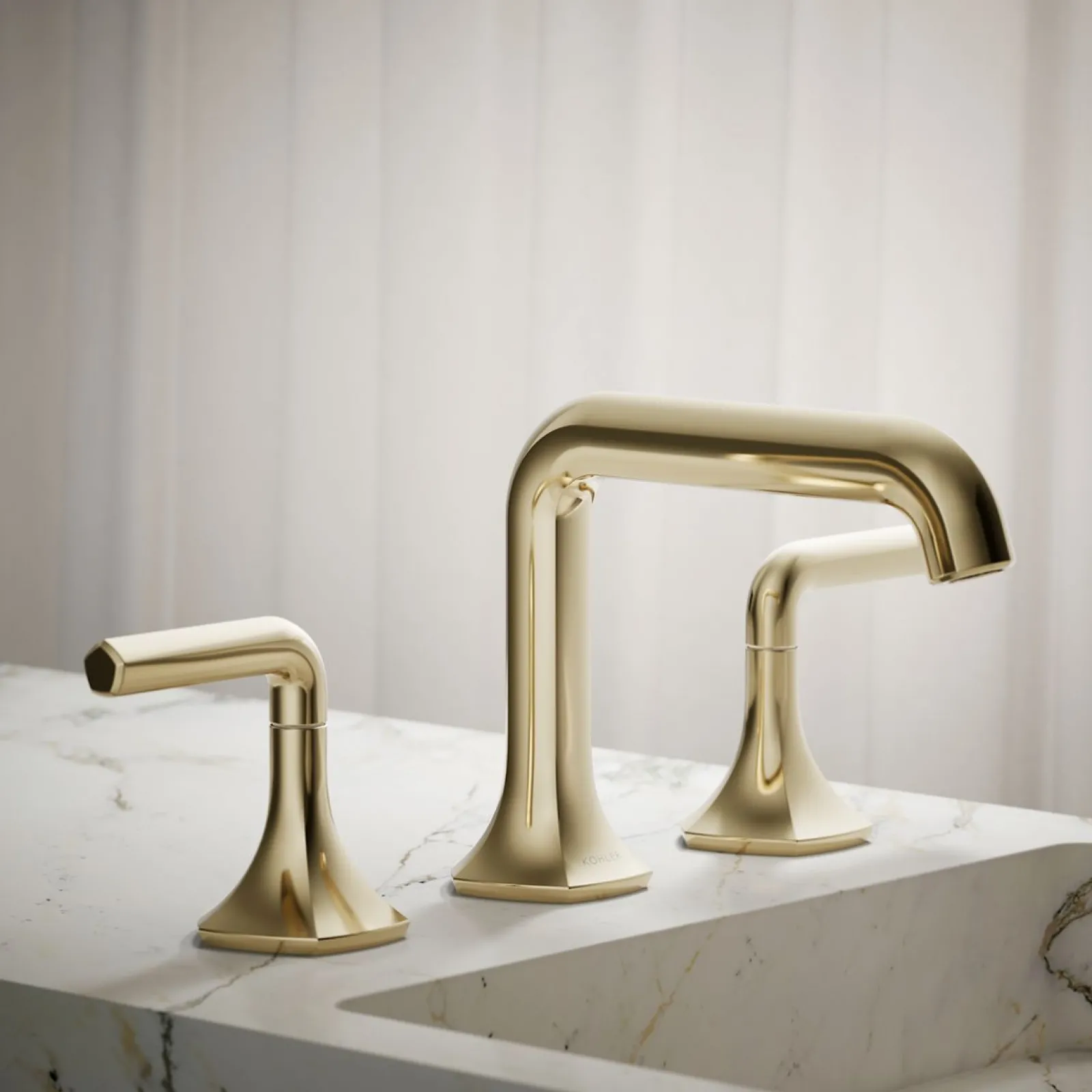 Bathroom sink faucet spout with Straight design, 1.2 gpm^Kohler Discount