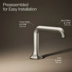 Bathroom sink faucet spout with Straight design, 1.2 gpm^Kohler Discount