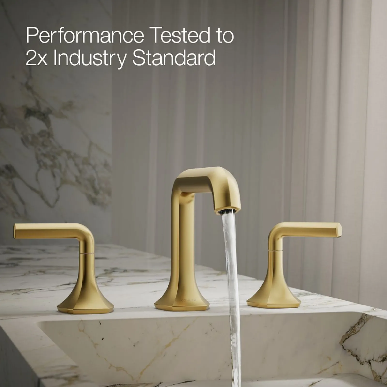 Bathroom sink faucet spout with Straight design, 1.2 gpm^Kohler Discount