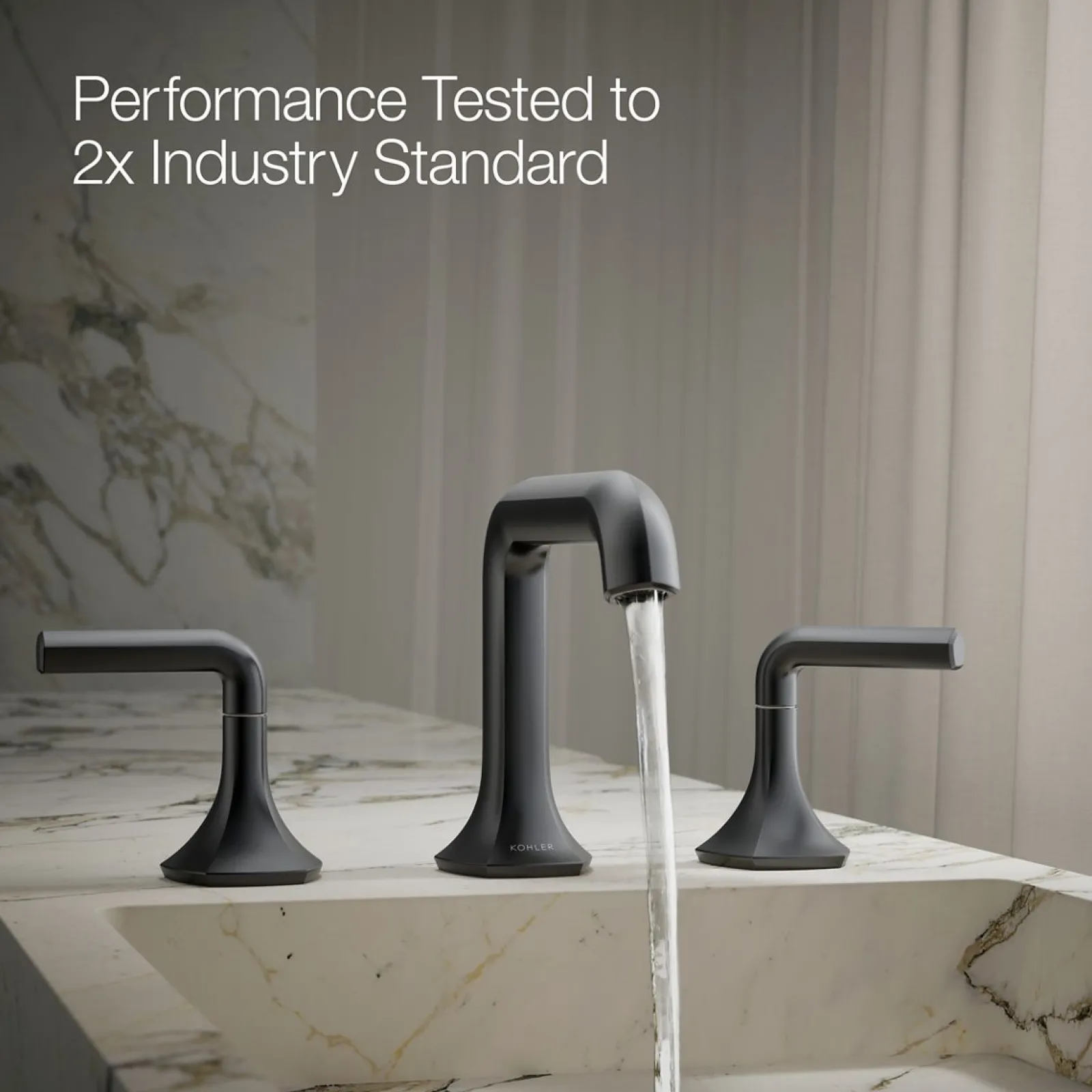 Bathroom sink faucet spout with Straight design, 1.2 gpm^Kohler Discount
