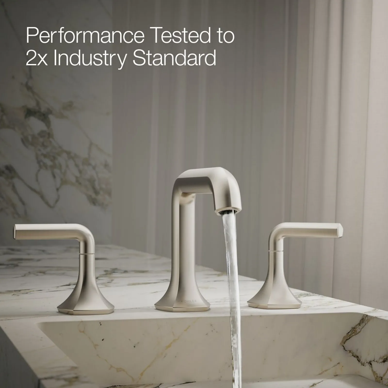 Bathroom sink faucet spout with Straight design, 1.2 gpm^Kohler Discount