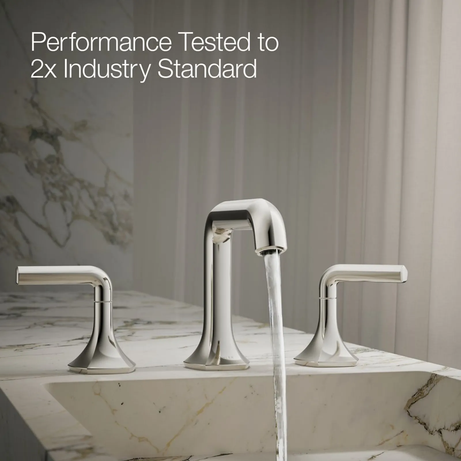 Bathroom sink faucet spout with Straight design, 1.2 gpm^Kohler Discount