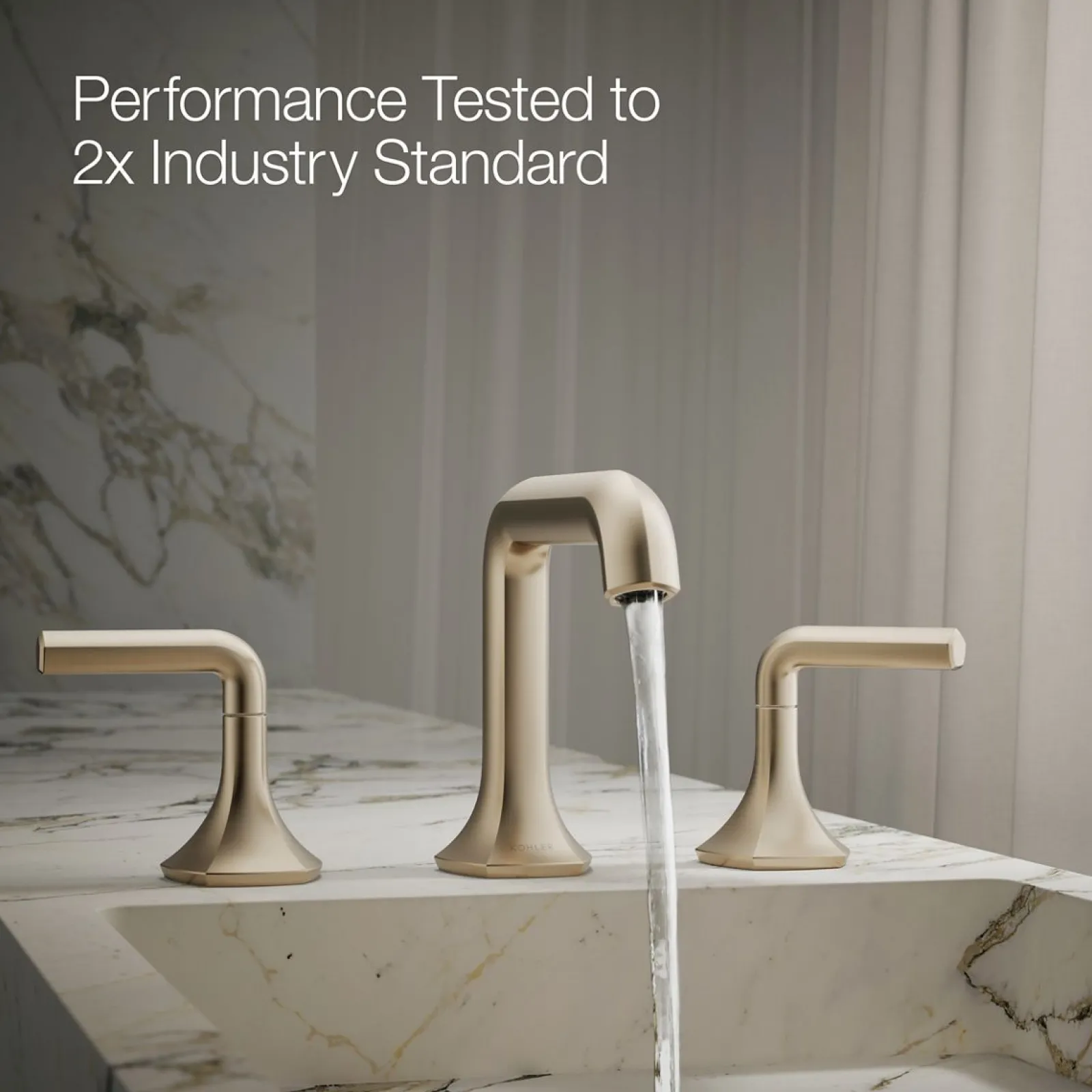 Bathroom sink faucet spout with Straight design, 1.2 gpm^Kohler Discount