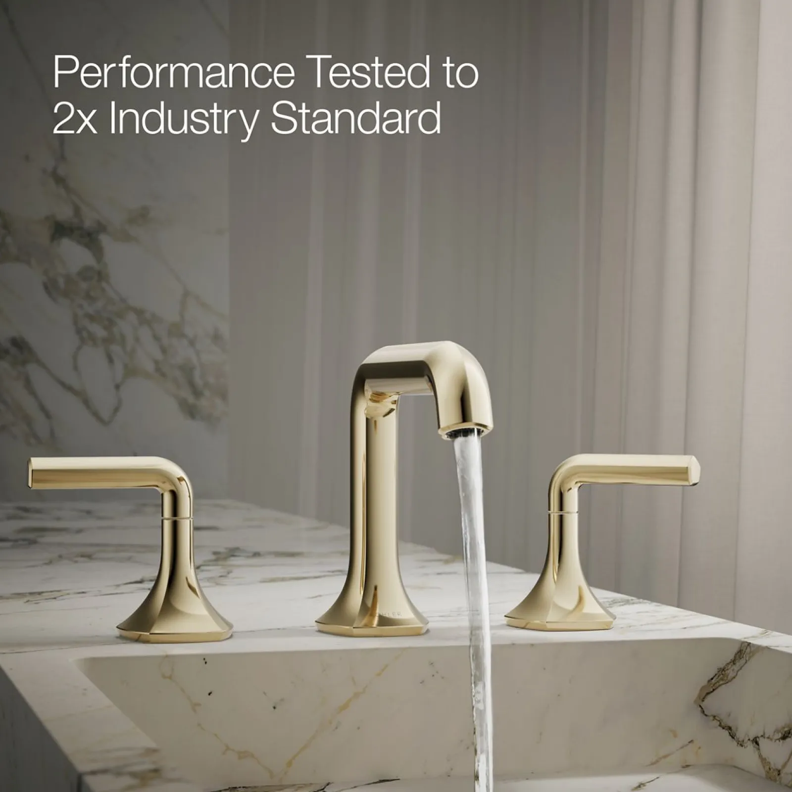 Bathroom sink faucet spout with Straight design, 1.2 gpm^Kohler Discount