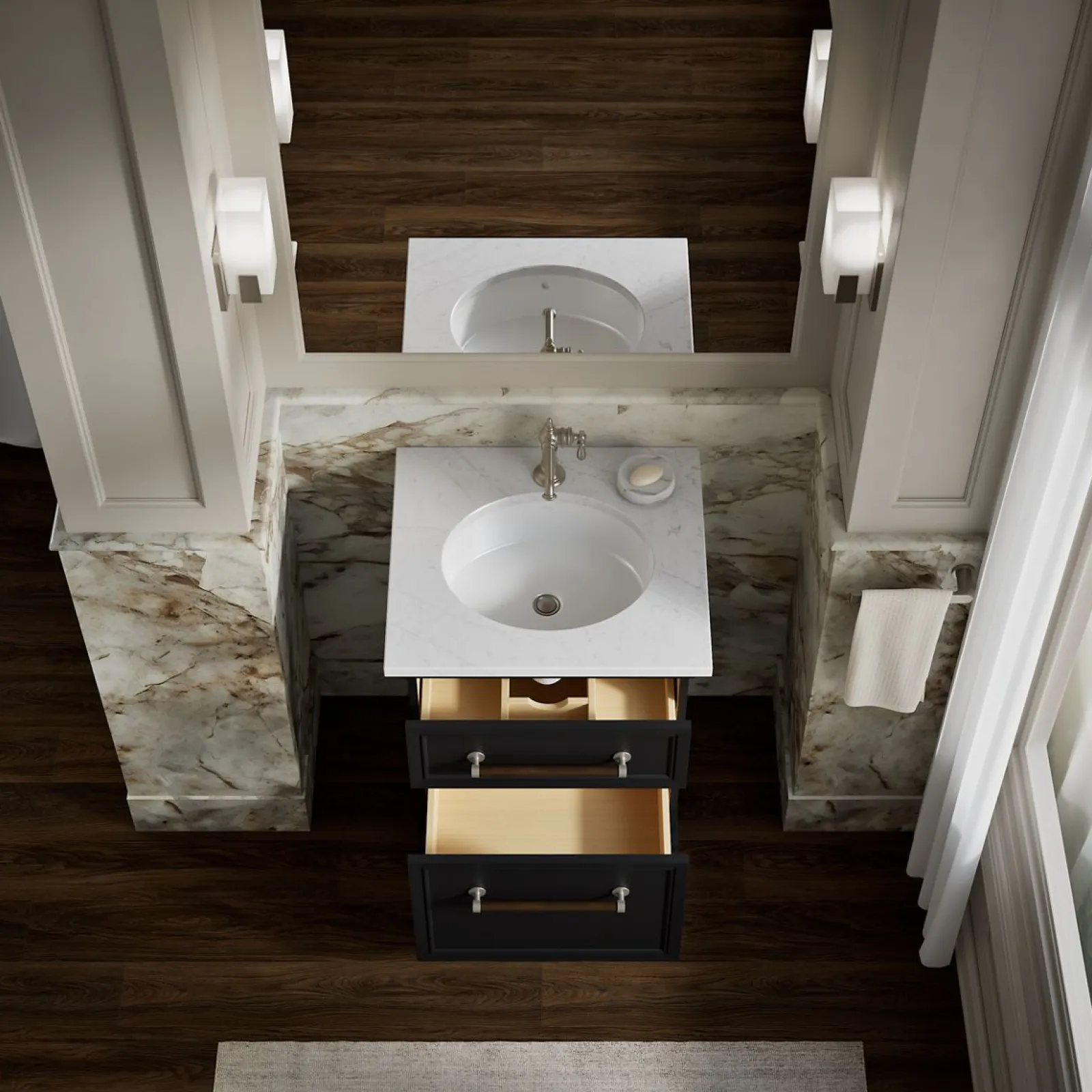 24" bathroom vanity cabinet^Kohler Best